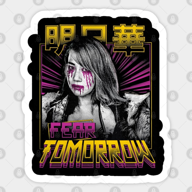 Asuka Fear Tomorrow Sticker by Holman